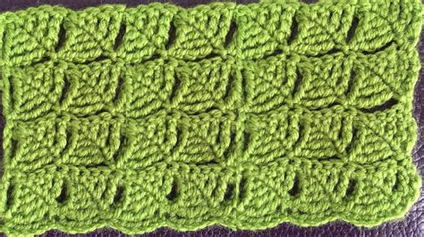 Wedge Crochet Stitch Tutorial Youtube