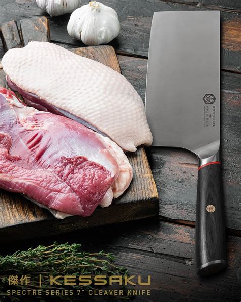 Kessaku Cuchillo De Carnicero Para Carne Pulgadas Serie Spectre