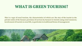 Green tourism | PPT