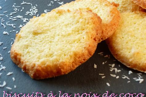 Recette De Biscuits La Noix De Coco La Recette Facile