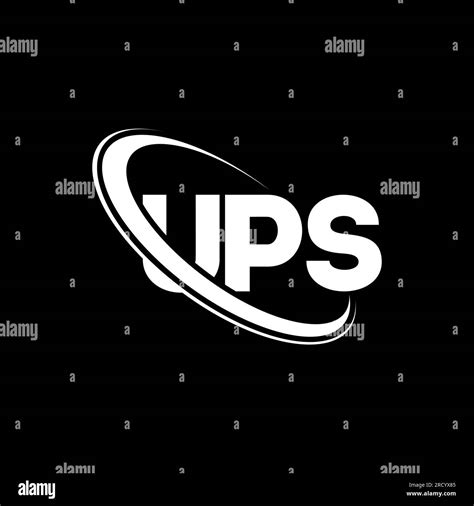 Ups Logo Ups Letter Ups Letter Logo Design Initials Ups Logo Linked