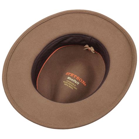 Terrick Traveller Wool Felt Hat By Stetson