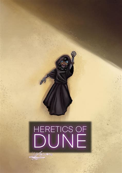 Heretics of dune book cover I did for fun : r/dune