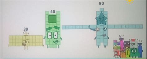 Numberblocks 2021 Old 30 40 And 50 By Jeanpaulfelix On Deviantart