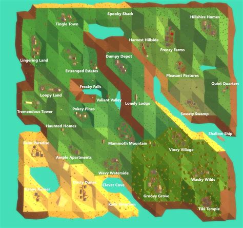 Roblox Island Royale Map