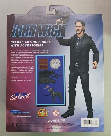 DIAMOND SELECT John Wick Deluxe Action Figure 699788841921 EBay