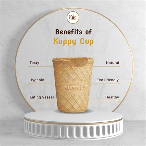 Kuppy Biscuits Edible Eatable Cups Edible Biscuit Tea Cup Packaging