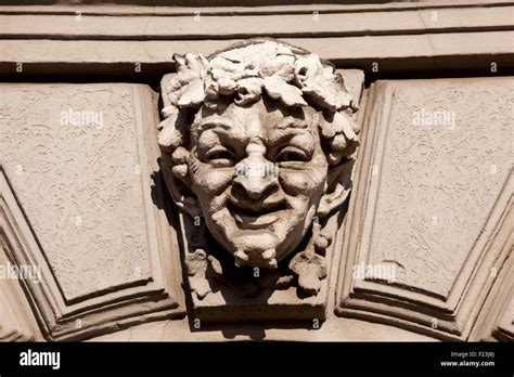 Head of an stone sculpture Stock Photo - Alamy