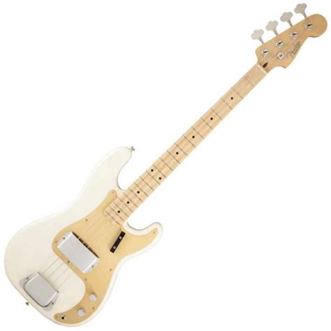 DISC Fender American Vintage Precision Bass MF White Blonde At