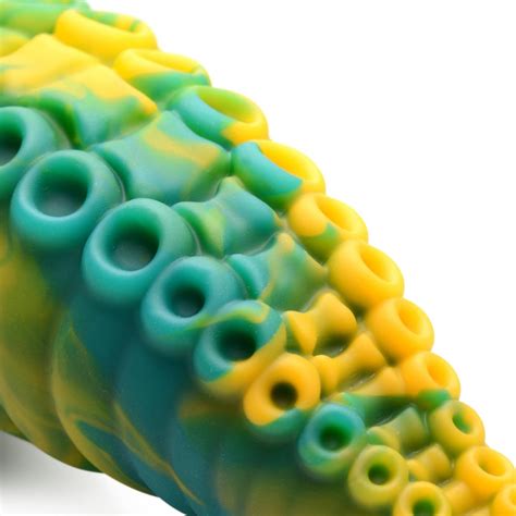 Jambes En L Air CREATURE COCKS Monstropus Tentacled Monster Silicone Dildo