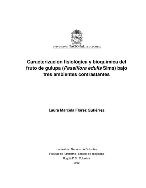 790762 analitica Caracterización fisiológica y bioquímica del fruto