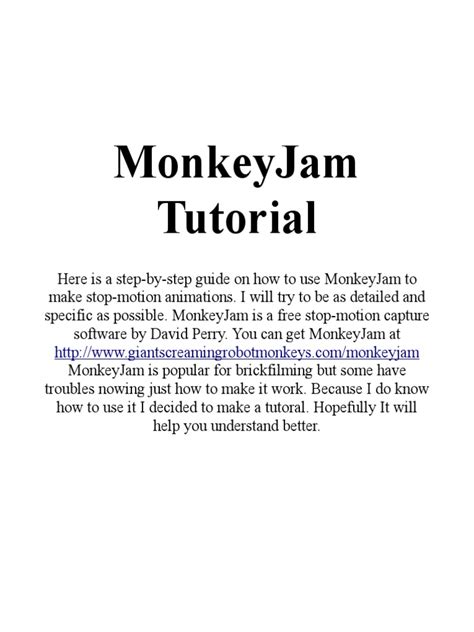 Monkey Jam | PDF | Icon (Computing) | Software