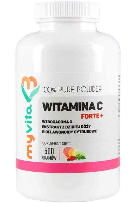 Myvita Witamina C Forte Proszek G Witamina C Bioflawonoidy