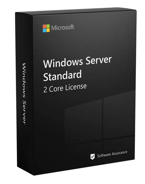 Buy Windows Server Standard 2 Core W Software Assurance