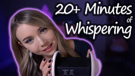 Asmr 20 Minutes Of Soothingly Whispered Trigger Words Youtube