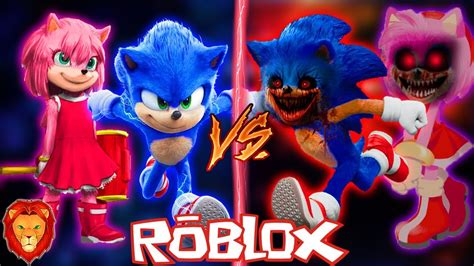 SONIC PELICULA Y AMY PELICULA VS SONIC EXE PELICULA Y AMY EXE PELICULA