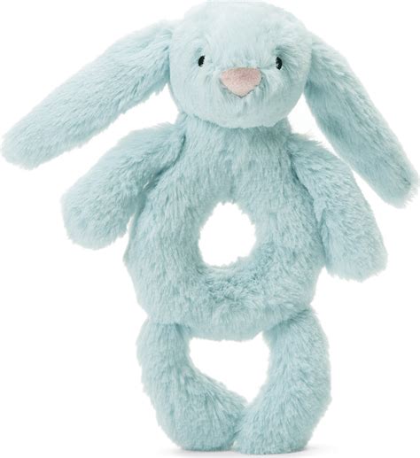 Bashful Beau Bunny Ring Rattle Jellycat