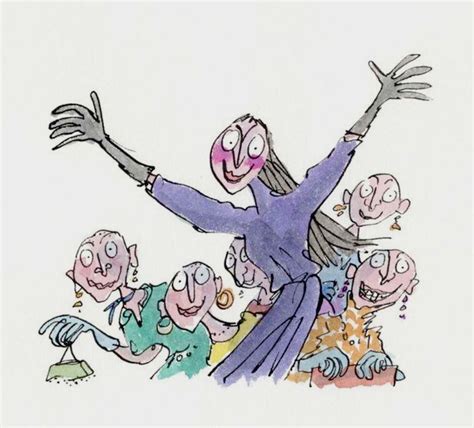 ‪roald Dahl Characters Illustrated By Quentin Blake His Illustrations