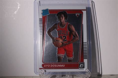 Panini Donruss Optic Ayo Dosunmu Rated Rookie Rc Chicago