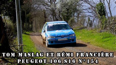 Rallye Terre Des Causses Peugeot S N Tom Maslag Et