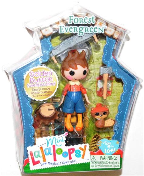 Mini Lalaloopsy Forest Evergreen Doll - Universal Classic Toys