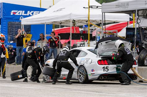 Mustangs Of The Imsa Continental Tire Sportscar Challenge Hot Rod Network