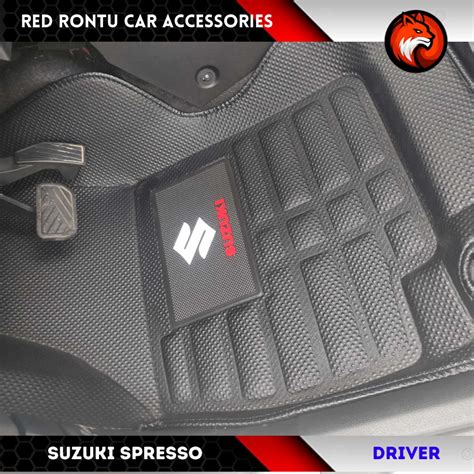 Suzuki Spresso Diamond Deep Dish Matting Car Floor Matting Shopee