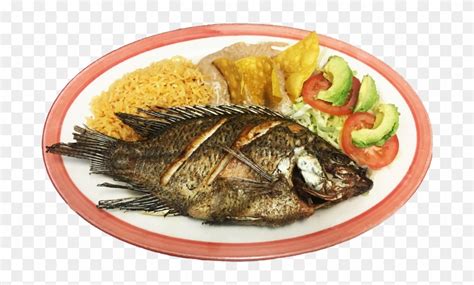 Mojarra Frita - Fried Fish, HD Png Download - 734x428(#6199163) - PngFind