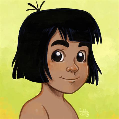 Daily Sketches Mowgli by fedde on DeviantArt