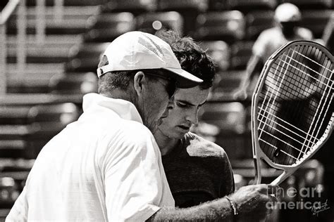 Ivan Lendl and Andy Murray Photograph by Nishanth Gopinathan | Fine Art ...