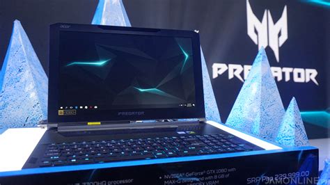 Acer Launches The Predator Triton With Max Q Design Jam Online