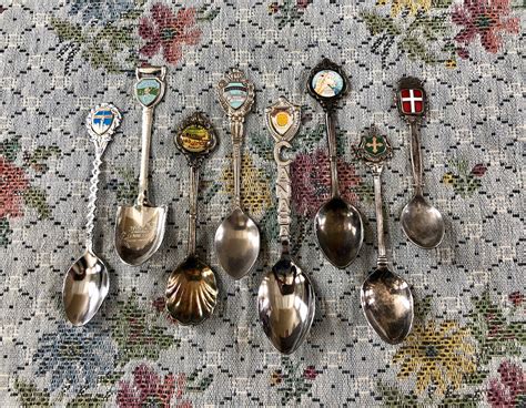 Vintage Souvenir Spoons Vintage Spoons Antique Souvenir Spoons - Etsy