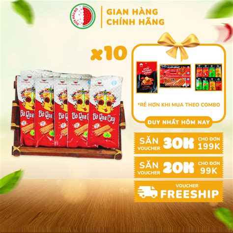 Combo 10 Gói Snack Bò Que Cay Ăn Vặt Cổng Trường Tuổi Thơ Siêu Hot TẶNG QUÀ Shopee Việt Nam