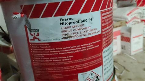 Nitoproof Std Pu Coting S Fosroc Application Youtube