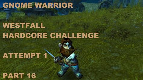 WoW Classic SOM Warrior Hardcore Challenge Attempt 1 Westfall