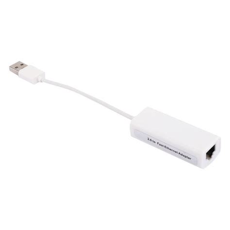 Adaptateur Ethernet Usb Carte R Seau Externe Ordinateur Puce Rj