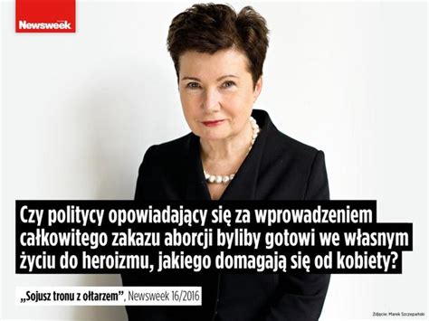 Hanna Gronkiewicz Waltz Boję się autorytaryzmu Newsweek