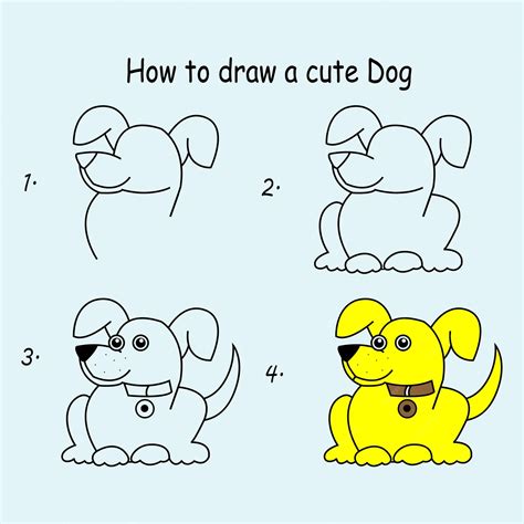 Dibujo Perro Facil 9