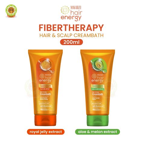 Jual Makarizo Hair Energy Fibertherapy Hair Scalp Creambath Tube