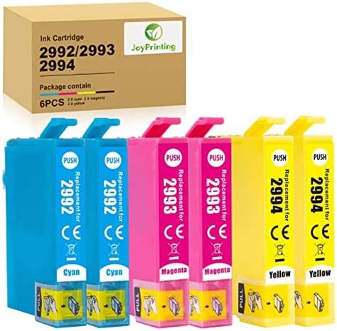 JoyPrinting Multipack 29XL Printer Cartridges Compatible With Epson XP