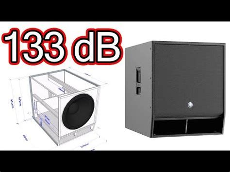 Single 18 Inch Subwoofer Box Design Walmartti84plus