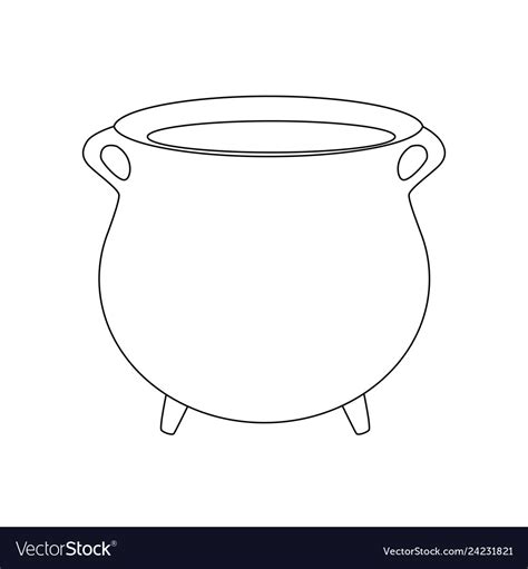 Cauldron Clipart Black And White 52 Koleksi Gambar