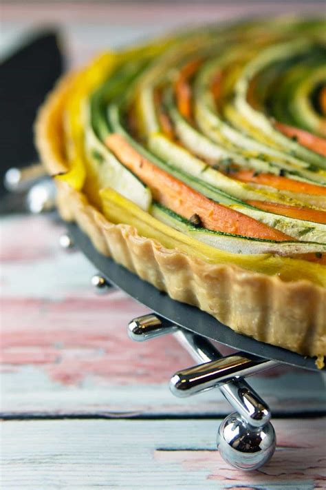 Spiral Vegetable Tart Bunsen Burner Bakery