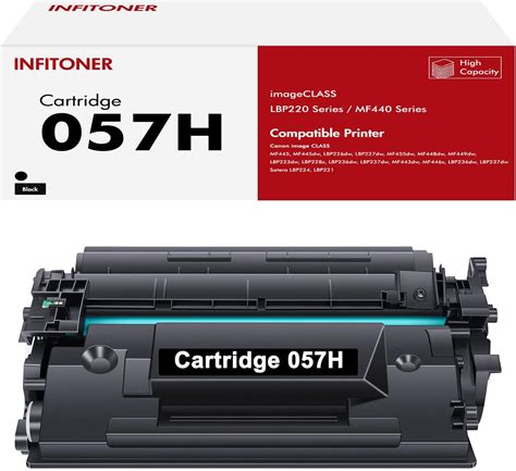 1er-Pack 057 057H CRG-057 CRG-057H für Canon 057 057H Toner i-SENSYS ...