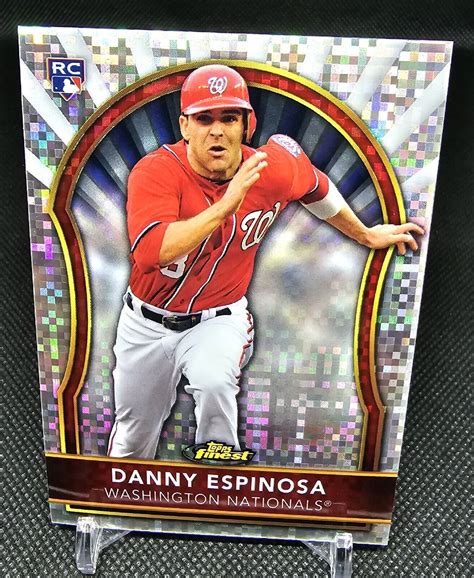 Topps Finest X Fractor Danny Espinosa Rc For Sale