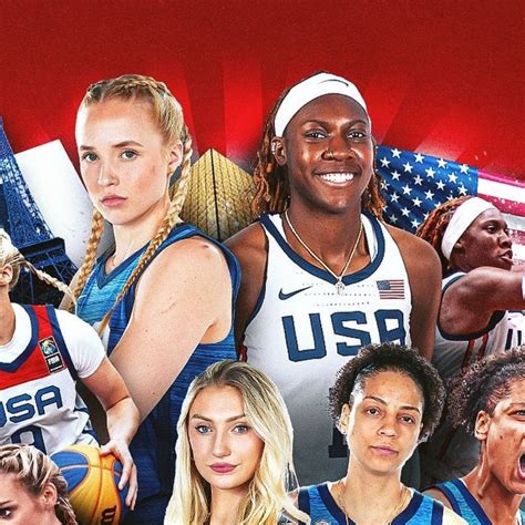 Usa Basketball 3x3 On Instagram Our Olympic Four 🫡 Introducing The 2024 Usa 3x3 Women’s