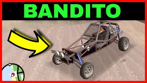 🔥como Conseguir El Coche Bandito En Gta San Andreas Ubicación Del Bandito Youtube