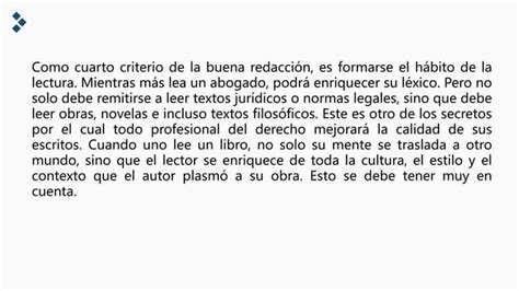 La eficacia e importancia de la redacción jurídica pptx