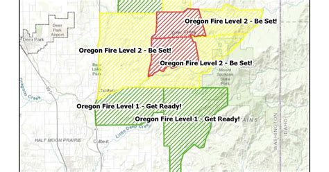 Updated Oregon Road fire evacuation map as of Aug. 24 | | khq.com