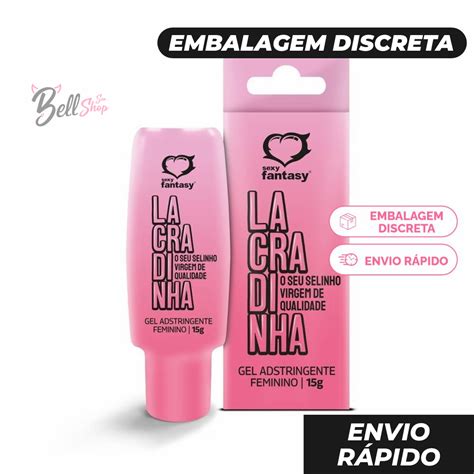 Lacradinha Gel Adstringente 15g Sexy Fantasy Shopee Brasil